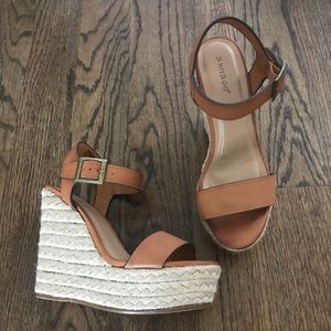 Bamboo Espadrilles Wedges